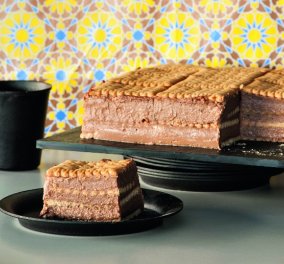 Απίστευτη τούρτα με πτι-μπερ & σοκολάτα από τον μετρ του είδους, Στέλιο Παρλιάρο