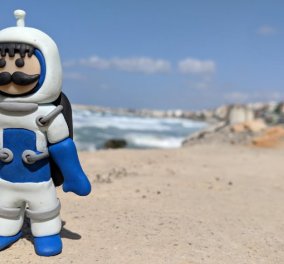 Ο Κρητικός Αστροναύτης Μανούσος ετοιμάζεται για την πρώτη Αεροδιαστημική Αποστολή από την Κρήτη - Κυρίως Φωτογραφία - Gallery - Video