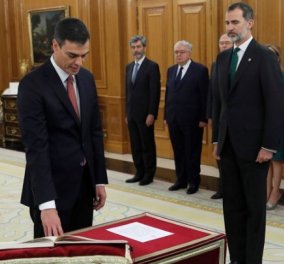 Πέδρο Σάντσεθ: Ορκίστηκε ο νέος Πρωθυπουργός της Ισπανίας- Το Who is who του 46χρονου "ωραίου" πολιτικού (ΒΙΝΤΕΟ)
