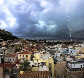 "Άνοιξαν οι ουρανοί"- Καλοκαιρινό μπουρίνι δημιουργεί προβλήματα στην Αθήνα και σε όλη την Ελλάδα (βιντεο) - Κυρίως Φωτογραφία - Gallery - Video