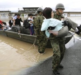 Ιαπωνία: Τουλάχιστον 27 νεκροί και 47 αγνοούμενοι από τις καταρρακτώδεις βροχές (φωτο) - Κυρίως Φωτογραφία - Gallery - Video