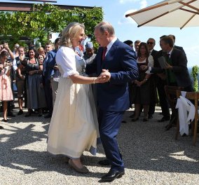 Γαμήλιες χαρές για τον Πούτιν : Χόρεψε τη νύφη με τέτοια επιδεξιότητα που άφησε τους πάντες άφωνους (φωτο)  - Κυρίως Φωτογραφία - Gallery - Video