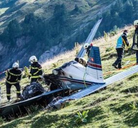 Ελβετία: Tετραμελής οικογένεια σκοτώθηκε από συντριβή μικρού αεροσκάφους 