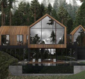  Θαυμάστε την αρχιτεκτονική δημιουργία της Dinara Yusupova: Απίθανες λήψεις από ξύλινο σπίτι σε δάσος της Ουκρανίας (ΦΩΤΟ)   - Κυρίως Φωτογραφία - Gallery - Video