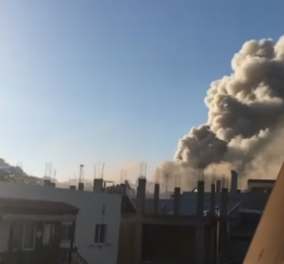 Μεγάλη πυρκαγιά στο πανεπιστήμιο της Κρήτης: Πυκνοί καπνοί "έπνιξαν" την περιοχή - Ανησυχία κοντά στο νοσοκομείο (φωτο-βιντεο) - Κυρίως Φωτογραφία - Gallery - Video