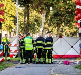 Συγκλονίζει η τραγωδία στην Ολλανδία: 4 παιδιά έχασαν τη ζωή τους από πρόσκρουση τρένου με ποδήλατο μεταφοράς