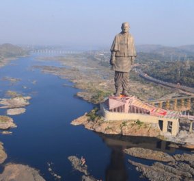 Αυτό είναι το ψηλότερο άγαλμα του κόσμου - Δείτε τις πρώτες φωτογραφίες από το Ινδικό «θαύμα» - Κυρίως Φωτογραφία - Gallery - Video