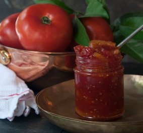 Πανεύκολη μαρμελάδα ντομάτας με φέτες λεμονιού από τον Στέλιο Παρλιάρο - Κυρίως Φωτογραφία - Gallery - Video