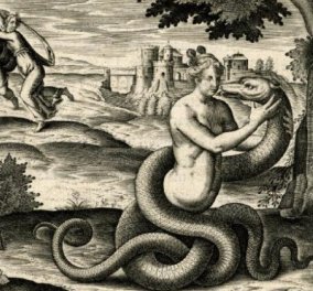 Greek Mythos: Η θεά Αθηνά έριξε δηλητήριο στο πέπλο-δώρο γάμου προς την Αρμονία κι έτσι φαρμάκωσε τα παιδιά της