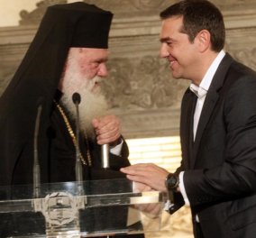 Η Ιεραρχία της Εκκλησίας της Ελλάδας συνεδριάζει εκτάκτως: Ο Αρχιεπίσκοπος Ιερώνυμος ενημερώνει τους Αρχιερείς για τη συμφωνία με τον Αλέξη Τσίπρα - Κυρίως Φωτογραφία - Gallery - Video