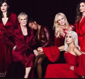 Έξι διάσημες κυρίες φωτογραφίζονται στα κόκκινα για το εορταστικό #Metoo εξώφυλλο του Hollywood Reporter (φωτό) - Κυρίως Φωτογραφία - Gallery - Video