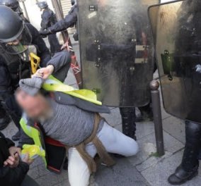 Άλλο ένα "μαύρο Σάββατο" στη Γαλλία: Το Παρίσι καίγεται - Συλλήψεις δακρυγόνα οδομαχίες (φωτό -βίντεο)