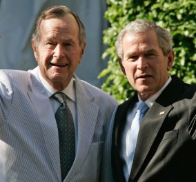 Τα τελευταία λόγια του Τζορτζ Μπους στον γιο του: "Κι εγώ σ' αγαπώ" - Κυρίως Φωτογραφία - Gallery - Video