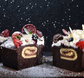 Ο Άκης Πετρετζίκης δημιουργεί γεμιστό κέικ βανίλια σοκολάτα και μας φτιάχνει τη διάθεση (βίντεο)