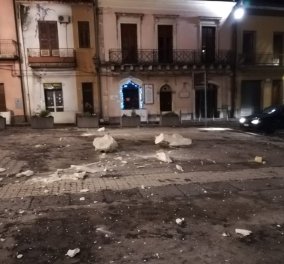 Σεισμός στη Σικελία: Βίντεο την ώρα των τρομακτικών δονήσεων - Κατέρρευσαν κτήρια με 4,8 R