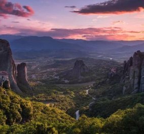 Μετέωρα: Ο «κρεμαστός παράδεισος» της Ελλάδας από ψηλά σε ένα απίστευτο βίντεο 