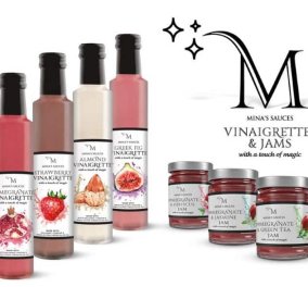 Made in Greece τα «Mina’s Sauces»: Vinaigrettes & σάλτσες φρούτων της Ρέτας Μπασακίδου με συνταγές από τη προογιαγιά της 