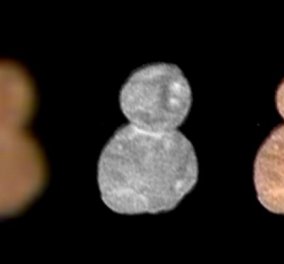 NASA: Ένας... «χιονάνθρωπος» στην Έσχατη Θούλη - Η πρώτη φωτογραφία από το New Horizons