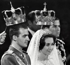 Vintage pics: Ο βασιλικός γάμος της Σοφίας & του Χουάν Κάρλος άφησε εποχή με την πολυτέλεια & την πληθώρα των εστεμμένων καλεσμένων