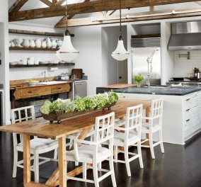 Το design στην κουζίνα: 10 εντυπωσιακά δωμάτια που συνδυάζουν την κομψότητα, την οργάνωση και την ευκολία (Φωτό)