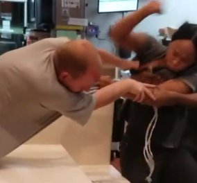 Σοκαριστικό: Άνδρας επιτέθηκε σε υπάλληλο των Mc Donald's για ένα... καλαμάκι (βίντεο) - Κυρίως Φωτογραφία - Gallery - Video