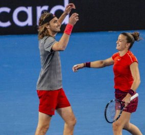 Στέφανος Τσιτσιπάς - Μαρία Σάκκαρη: Ονειρική πρόκριση και των δύο στους «32» του Australian Open (Βίντεο)