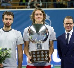 Very good news από το τένις: Ο Στέφανος Τσιτσιπάς κέρδισε το τρόπαιο στο τουρνουά ATP 250 στην Μασσαλία (βίντεο)