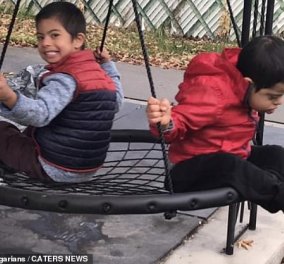 4 ετών μικρούλης με σύνδρομο Down φροντίζει, ταΐζει τα τρία ανάπηρα αδερφάκια του - Συγκίνηση στο διαδίκτυο (φώτο- βίντεο)
