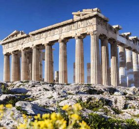 Bloomberg: Η ελληνική ανάκαμψη γίνεται με... αρχιτεκτονικό στυλ και  μαρμάρινους κίονες - Κυρίως Φωτογραφία - Gallery - Video