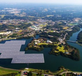 Βίντεο: Στην Κίνα θα λειτουργήσει η μεγαλύτερη πλωτή ηλιακή μονάδα παραγωγής ενέργειας - Εκτείνεται σε 13 νησάκια
