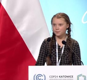 Topwoman η 16χρονη ακτιβίστρια Γκρέτα Θούνμπεργκ – Δείτε σε φωτό την ‘’περιοδεία΄΄ της για την κλιματική αλλαγή στην Ευρώπη - Κυρίως Φωτογραφία - Gallery - Video