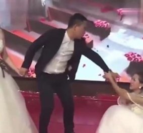 Κίνα: Ντύθηκε νύφη και πήγε στον... γάμο του πρώην αρραβωνιαστικού της – Πώς αντέδρασε η μέλλουσα γυναίκα του; (βίντεο) - Κυρίως Φωτογραφία - Gallery - Video