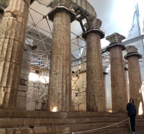 Το eirinika "προσκύνησε" στο ναό του Επικούριου Απόλλωνα- έργο του Ικτίνου - Αρχιτέκτονα του Παρθενώνα - Αποκλειστικές Φωτό & βίντεο  