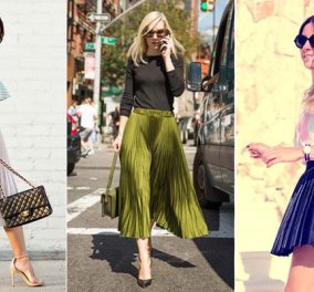 Πώς να φορέσεις την αγαπημένη σου πλισέ φούστα – 30 τέλειοι συνδυασμοί