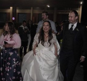 Απίστευτο: Η νύφη το σκάσε.... και πήγε να πανηγυρίσει για τον ΠΑΟΚ! (βίντεο)  - Κυρίως Φωτογραφία - Gallery - Video