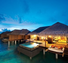 Μαλδίβες: Ένα παραδεισένιο ξενοδοχείο στα νησιά που πλέουν μέσα στην θάλασσα σαν ψεύτικα (φωτό) - Κυρίως Φωτογραφία - Gallery - Video