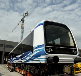 Good news: Επιτέλους! Τα νέα λευκά βαγόνια του μετρό Θεσσαλονίκης (φωτό)  - Κυρίως Φωτογραφία - Gallery - Video