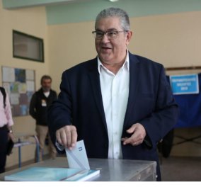 Εκλογές 2019: Αισιοδοξία στο ΚΚΕ για το τελικό αποτέλεσμα - Η δήλωση του Δ. Κουτσούμπα μετά την ψήφο  - Κυρίως Φωτογραφία - Gallery - Video