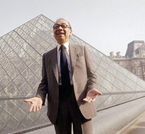 Πέθανε στα 102 ο διάσημος αρχιτέκτονας Ι.Μ.Πέι, δημιουργός της Πυραμίδας του Λούβρου & άλλων μουσείων & κτιρίων (φωτό & βίντεο)