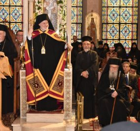Ενθρονίστηκε ο νέος Αρχιεπίσκοπος Αμερικής Ελπιδοφόρος - Με βυζαντινή λαμπρότητα η τελετή (φώτο-βίντεο) - Κυρίως Φωτογραφία - Gallery - Video
