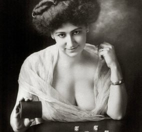 Madame Moustache: Η συναρπαστική ιστορία της Έλενορ Ντουμόντ - Η πρώτη γυναίκα διάσημη χαρτοπαίκτης (φώτο)