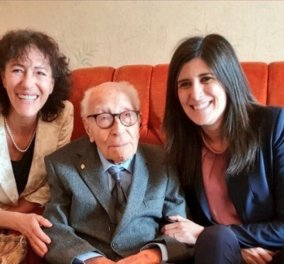 Ο Σαλβατόρε αποχαιρέτησε τον μάταιο κόσμο - Ήταν 110 ετών και γηραιότερος άνδρας της Ιταλίας (φωτό)