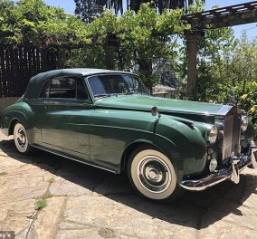 Η απίθανη πράσινη Vintage  Rolls Royce της Ελίζαμπεθ Τέιλορ πωλείται 7 εκ. δολάρια - Ταίριαζε με το νυφικό της (φώτο) - Κυρίως Φωτογραφία - Gallery - Video