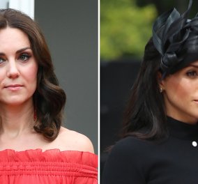  Θυμάστε τις δύο μουτρωμένες πριγκίπισσες στο Γουίμπλετον; Ξεχάστε όσα ξέρατε -Τι  έφερε κοντά τη Meghan Markle και Kate Middleton (εικόνες) - Κυρίως Φωτογραφία - Gallery - Video