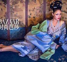 Η νέα φωτογράφηση της Rihanna στο εξώφυλλο του Harper's Bazaar China προκαλεί αντιδράσεις -  ''Είναι προκλητική και προσβάλει'' (φωτό)