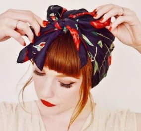 Το αγαπημένο αξεσουάρ του Dior στα μαλλιά μας - Ιδού τα 15 πιο ωραία χτενίσματα με φουλάρι (φώτο)
