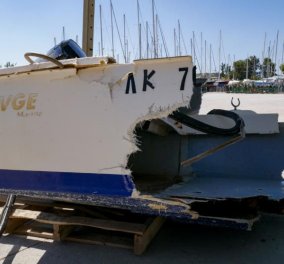 Πόρτο Χέλι: Προθεσμία πήρε για να απολογηθεί ο 44χρονος Γάλλος – Σοκάρουν οι εικόνες από την διαλυμένη βάρκα
