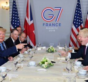 G7: O Tραμπ στον Τζόνσον: Μόλις βγείτε από την ΕΕ , θα υπογράψουμε μια μεγάλη εμπορική συμφωνία  - Θα τρίβουν οι Ευρωπαίοι τα μάτια τους (φωτό) 