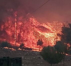 Δύσκολη νύχτα για τη Ζάκυνθο - Ανεξέλεγκτη πυρκαγιά καίει το νησί - Εκκενώθηκαν χωριά (φώτο-βίντεο)