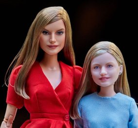 Κούκλες έγιναν η Βασίλισσα της Ισπανίας Λετίσια & η διάδοχος του θρόνου, η 12χρονη Λεονόρ (φωτό) - Κυρίως Φωτογραφία - Gallery - Video